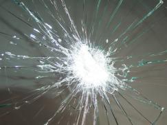 Glasangriff bei Einbruchversuch